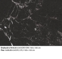 Allura Flex Material 63455FL1 black marble (100x100 cm)