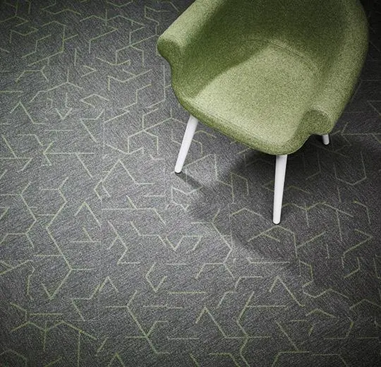 Ковровое покрытие Flotex Triad planks 131013 green line